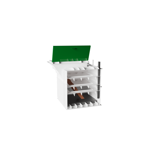 Пластиковый погреб Комфорт  400 2,88x2,28